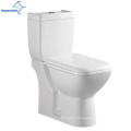 Aquacubic High Quality Two-piece Modern Ceramic Toilet Floor Mounter Sanitary Ware WC Toilet for Floor Mounted Toilet